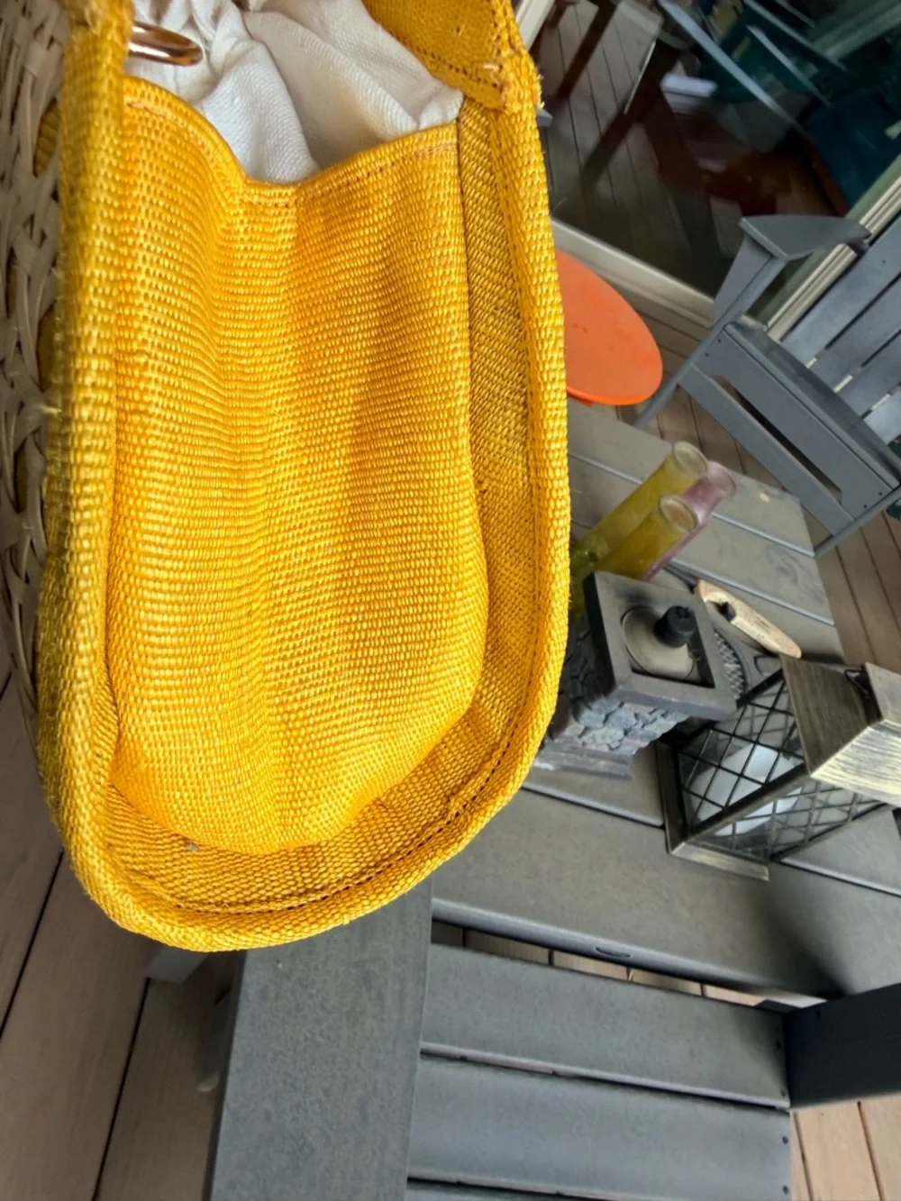 soli&Sun Yellow Isabella Handbag - Picture 5 of 9